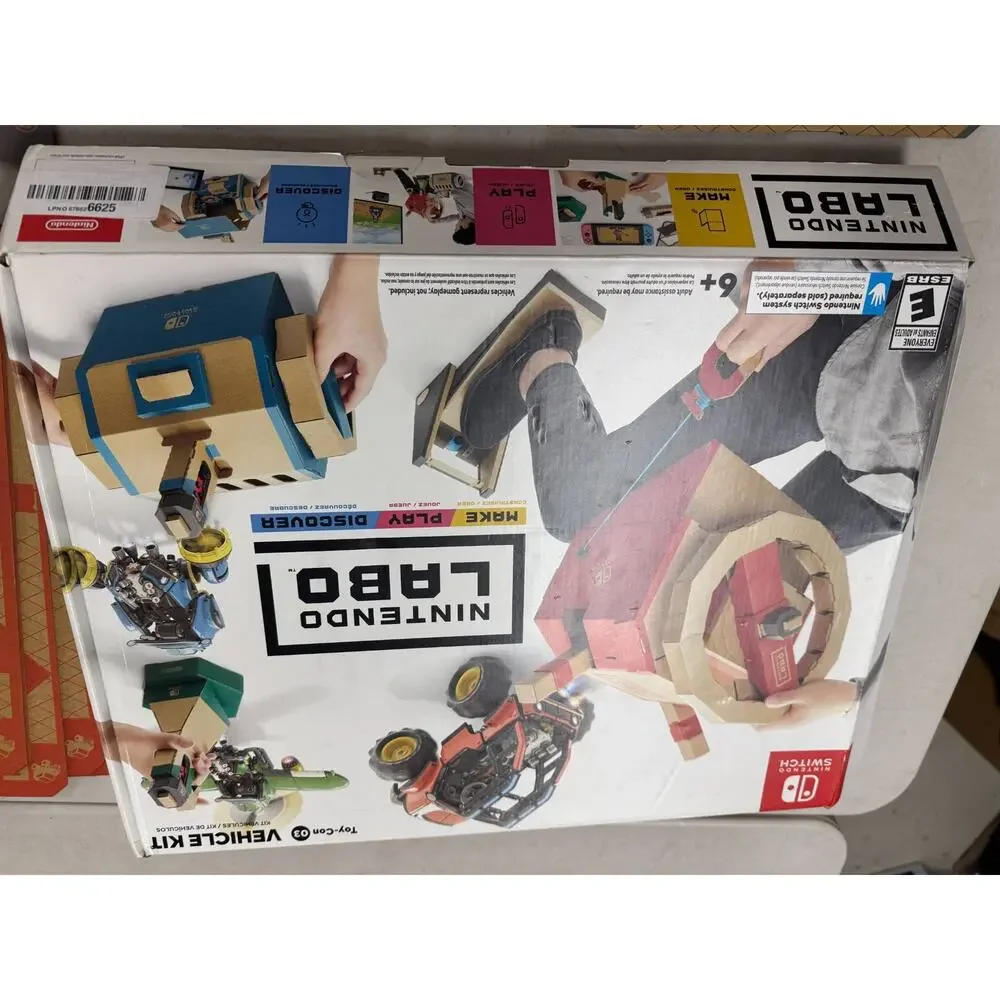 Nintendo Labo Toy-Con 03 Vehicle Kit Cardboard Construction Set for Switch